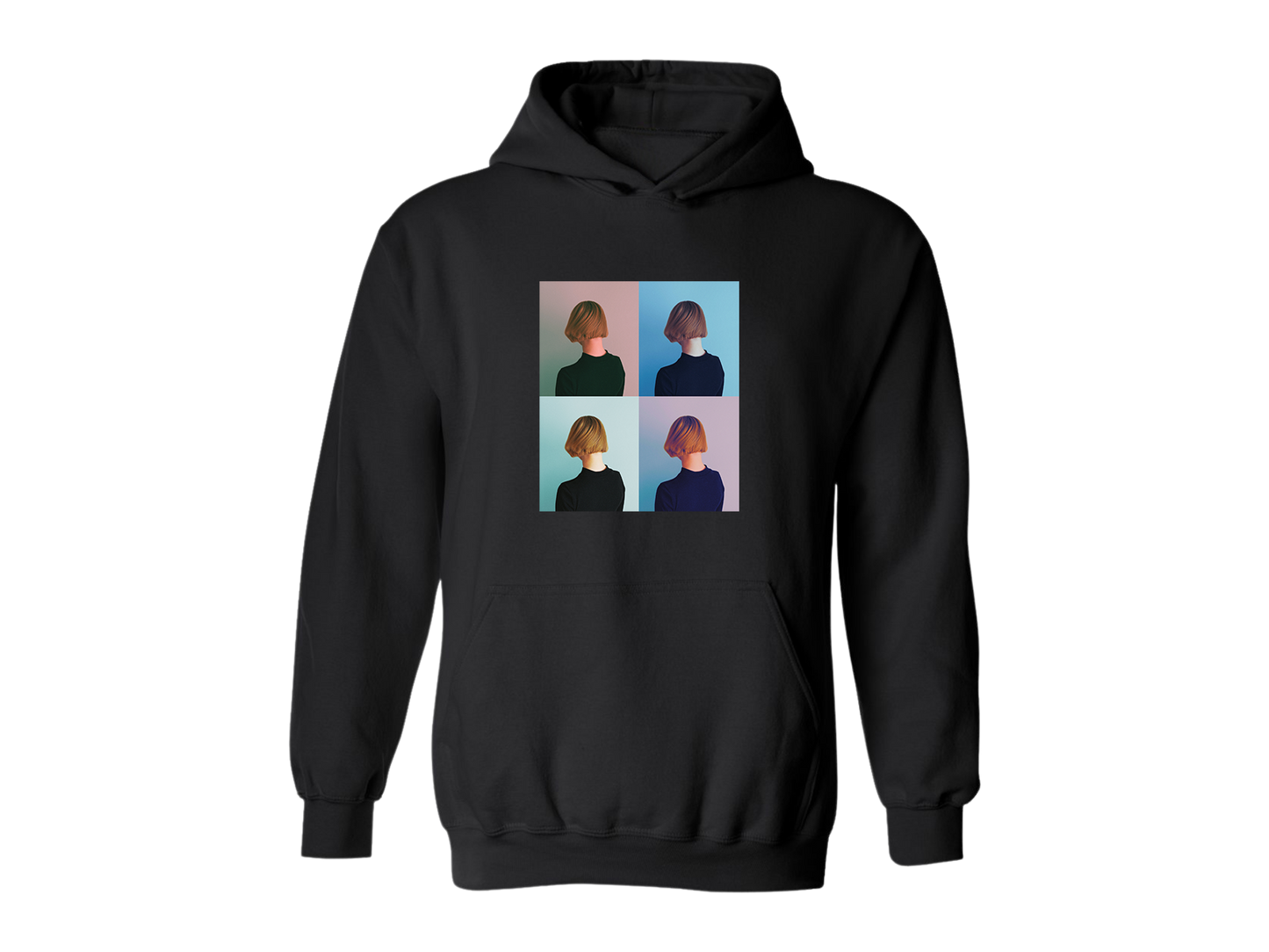 "4 Color Lady" Heavy Blend Hoodie