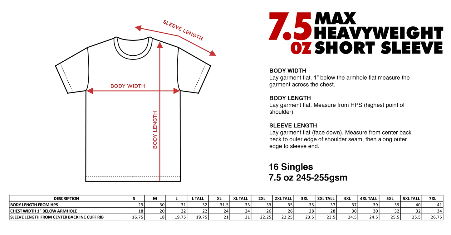 "BIGBANG HOME SWEET HOME v.2" Max Heavyweight Tee