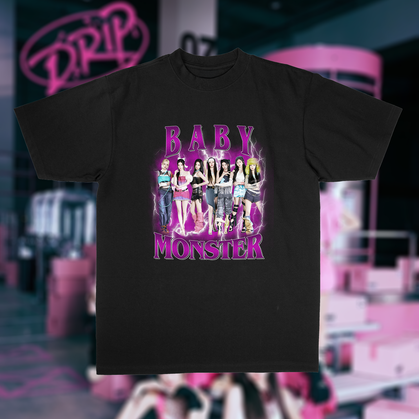 "Babymonster Drip v.2" Max Heavyweight Tee