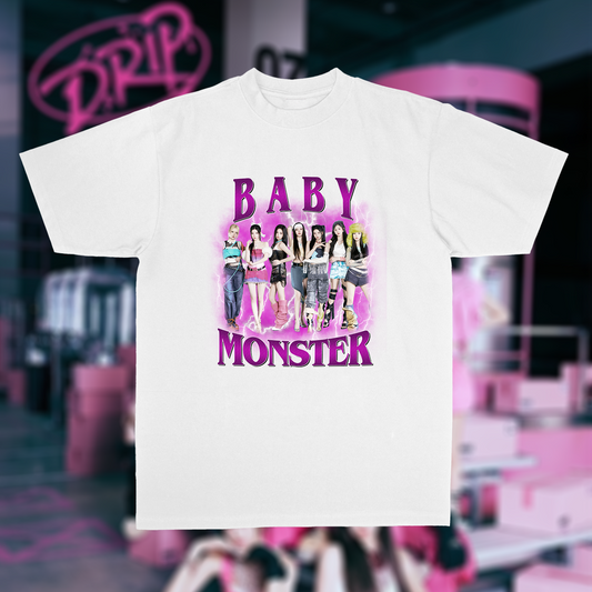 "Babymonster Drip v.2" Max Heavyweight Tee