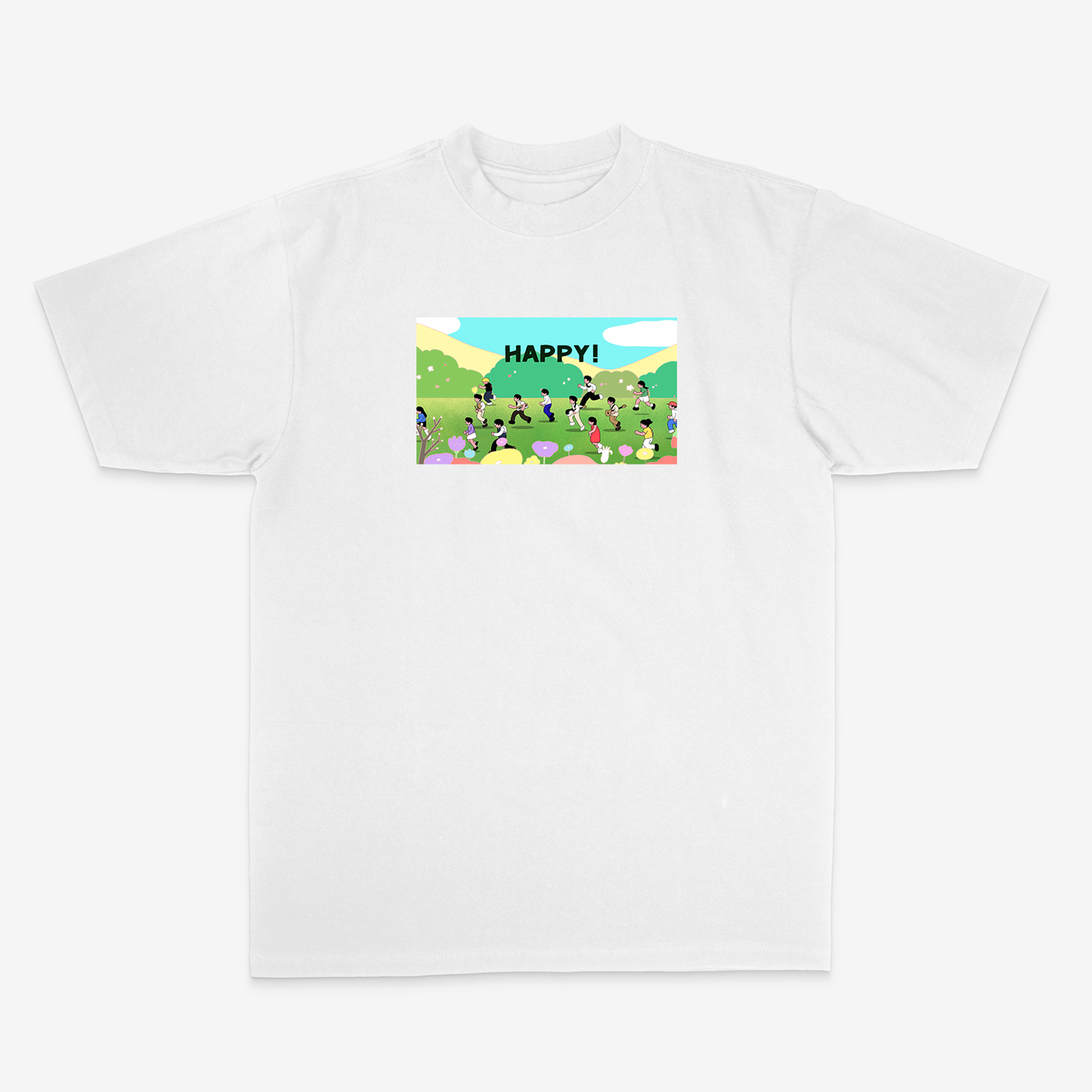 "Day6 Happy v.1" Max Heavyweight Tee