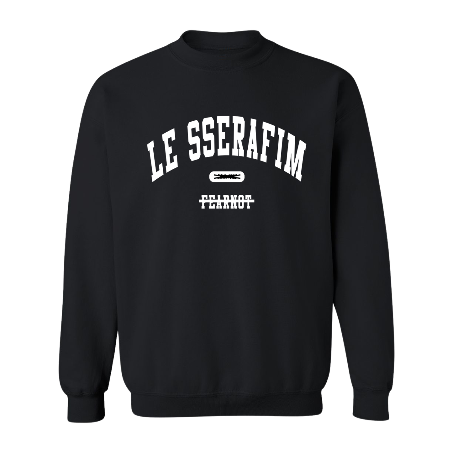 "Le Sserafim" College Style Sweatshirt