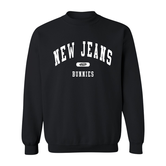 "New Jeans" College Style Sweatshirt