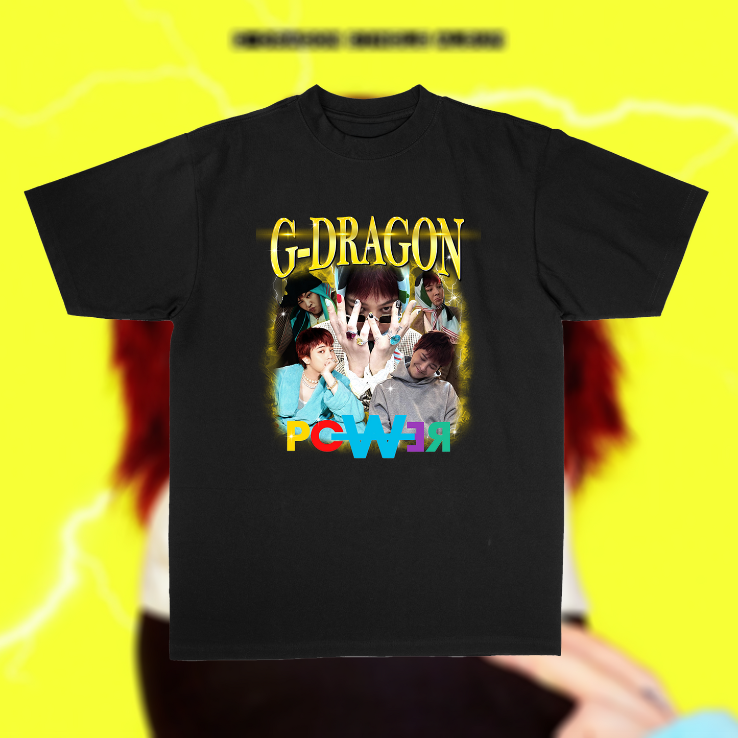 "G-Dragon Power v.3" Max Heavyweight Tee